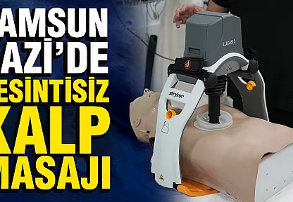 Samsun Gazi Devlet Hastanesinde otomatik CPR dönemi başladı