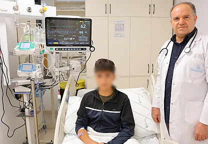 Tuz ruhunu su zanneden 14 yaşındaki çocuk ölümden döndü