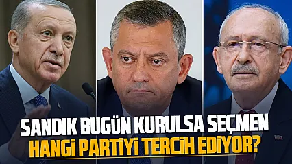 28 İlde Yapılan Ankette Dikkat Çeken Tablo! İşte Partilerin Oy Oranları