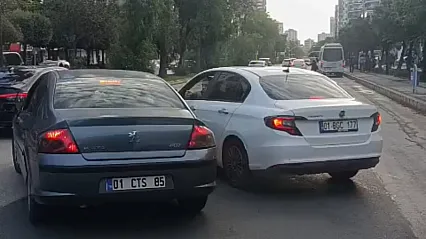 Adana'da ilginç kavga: 180 bin liralık ceza korkusu araçtan indirtmedi