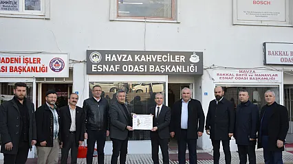 AK Parti Samsun Milletvekili Kırcalı'dan Havza'ya ziyaret