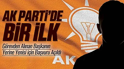 AK Parti Terme, ilçe başkanını arıyor