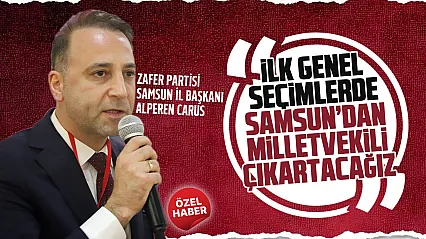 Alperen Carus, 'Zafer partisinin potansiyel oyu anketlerde yüzde 20 gözüküyor'
