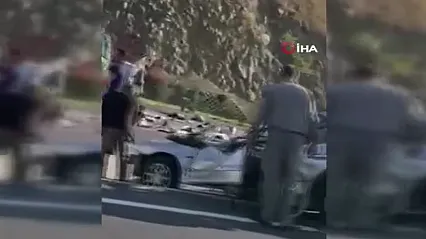 Ankara'da feci kaza: 2 ölü, 2 ağır yaralı