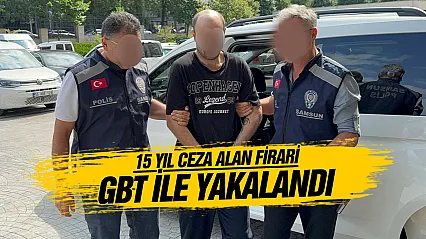 Atakum'da GBT'ye takılan firari zehir taciri tutuklandı
