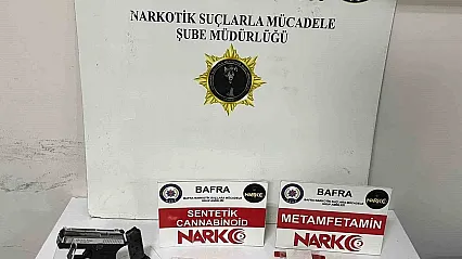Bafra'da uyuşturucu operasyonu: 1 tutuklama