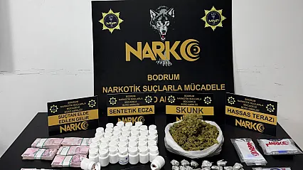Bodrum'da uyuşturucu operasyonu: 1 şüpheli tutuklandı