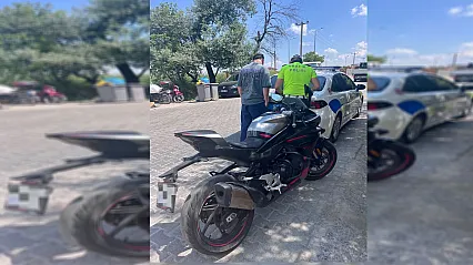 Bolu'da tek teker üzerinde giden motosiklet sürücüsüne 60 günlük ceza