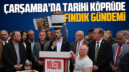 Bir avuç fındıkla üreticinin sesi oldular