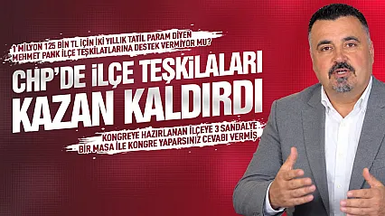 CHP'de şok istifa!