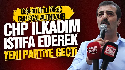 CHP İlkadım istifa edip Yeni Partiye geçti