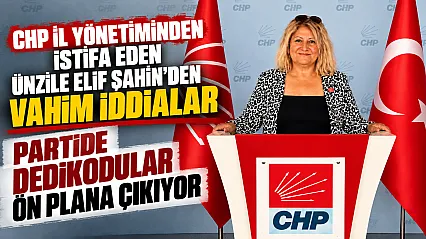 CHP Samsun'da istifa sonrası Ünzile Elif Şahin'den Hancıoğlu'na dikkat çeken sorular