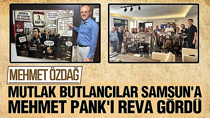 CHP Samsun'da sular durulmuyor: Özdağ'dan, Pank tepkisi