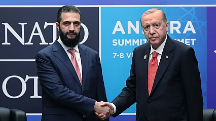 Erdoğan, Suriye Cumhurbaşkanı Şara ile görüştü