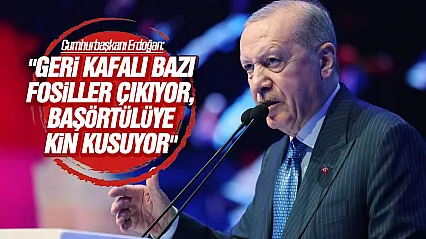 Erdoğan: 'Türkiye başörtüsü meselesini geride bıraktı'