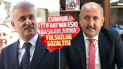 Eski Başkanlara eş zamanlı operasyon