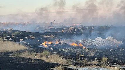 Eskişehir'de rüzgarla büyüyen yangın kontrol altına alındı