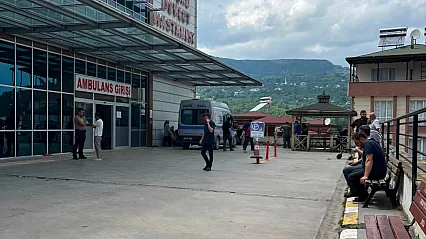 Fındık bahçesinde acı olay