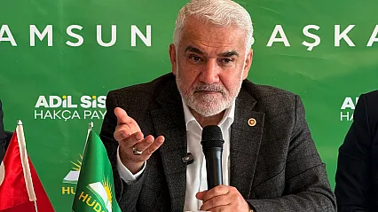 Genel başkan Yapıcıoğlu Samsun'da İş insanları ile buluştu