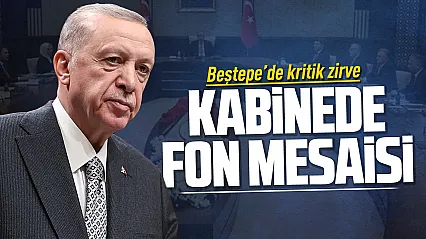 Kabine bugün toplanıyor: Gündemde fon soruşturması var