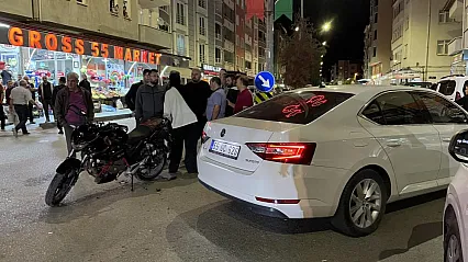 Kavak'ta trafik kazası