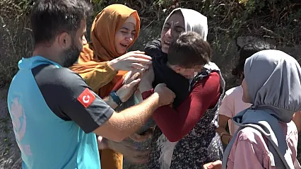 Kayıp Emir 2 saat sonra bulundu! Annesi sevinçten bayıldı