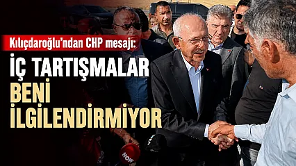 Kılıçdaroğlu'ndan yeni parti tartışmalarına net yanıt