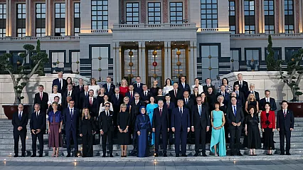 Liderler Ankara'da aile fotoğrafında buluştu