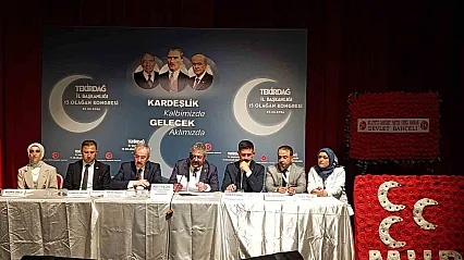 MHP Genel Başkan Yardımcısı Yıldız Tekirdağ'da