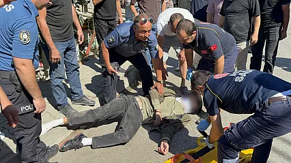 Motosiklet ile otomobil kavşakta çarpıştı: 2 yaralı