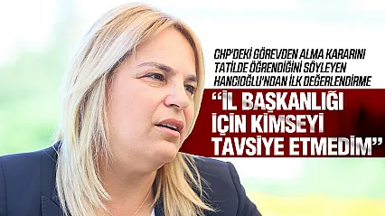 Neslihan Hancıoğlu, 'Her şey bilgimin dışında gelişti'