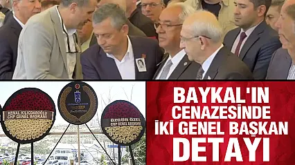 Olcay Baykal'ın Cenazesinde Özel ile Kılıçdaroğlu Yan Yana Geldi
