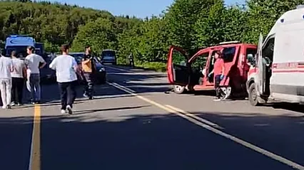 Ordu'da Trafik Kazası 3 Yaralı