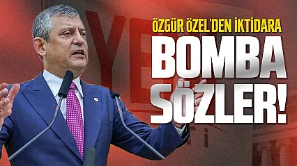 Özgür Özel'den dikkat çeken açıklamalar