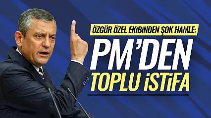 Özgür Özel'e yakın PM üyeleri istifa kararı aldı