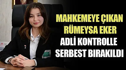 Rümeysa Eker'e adli kontrol ve yurt dışı yasağı