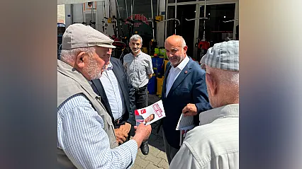 Saadet Partisi Çarşamba Çay Mahallesi esnafını ziyaret etti