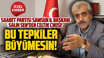Salih Şen, 'Üreticilerimize sahip çıkılmıyor'