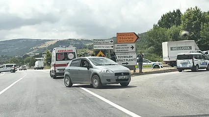 Samsun-Ankara Karayolunda Kaza: Bir Kişi Hastanelik Oldu