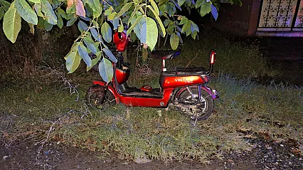 Samsun Bafra'da elektrikli bisiklet devrildi: 37 yaşındaki sürücü yaralandı