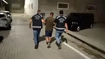 Samsun canik'te firari hükümlü operasyonu