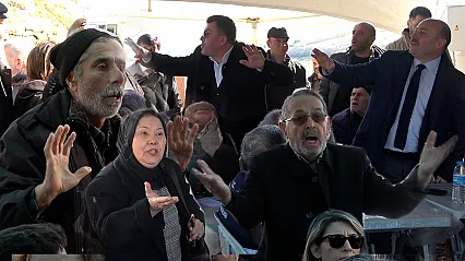 Samsun'da çöp tesisinin ÇED toplantısında gergin anlar