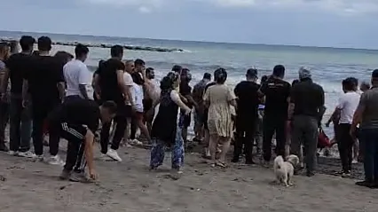 Samsun'da denize giren 1 kişi öldü 2 kişi hastaneye kaldırıldı