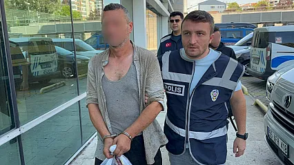 Samsun'da eşini silahla tehdit eden koca adliyeye sevk edildi