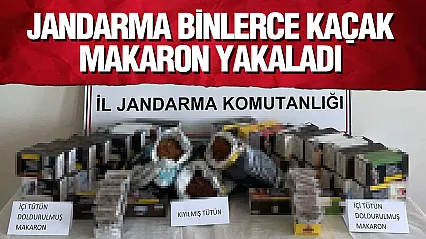 Samsun'da kaçakçılık operasyonu: 8 bin 720 adet makaron ele geçirildi