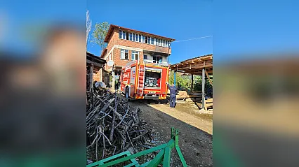 Samsun'da mutfakta başlayan yangın kontrol altına alındı