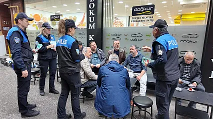 Samsun'da polis ekiplerinden güvenlik seferberliği