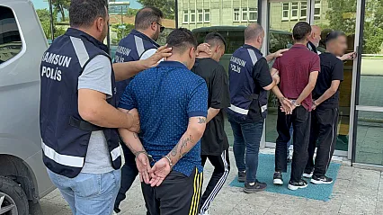 Samsun'da rapçi Yüşa Keskin'e klip operasyonu