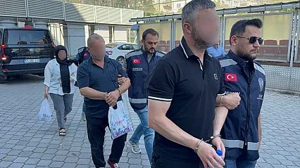 Samsun'da tefecilik operasyonu: 3 şüpheli adliyeye sevk edildi