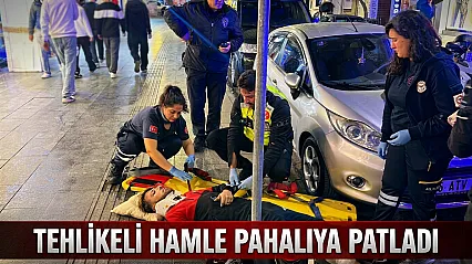 Samsun'da tehlikeli makas kazayla bitti